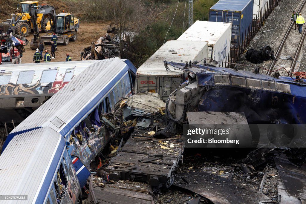 Two Trains Collide in Greece Leaving at Least 36 People Dead