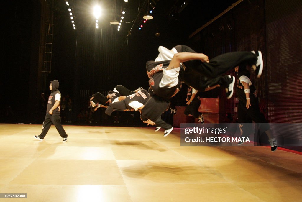 Angelo Fray Members of Dziah Hip Hop dance group from New Zealand perform in the ...