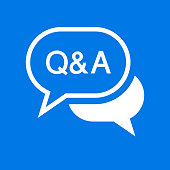 Question and Answer Text Bubble Icon