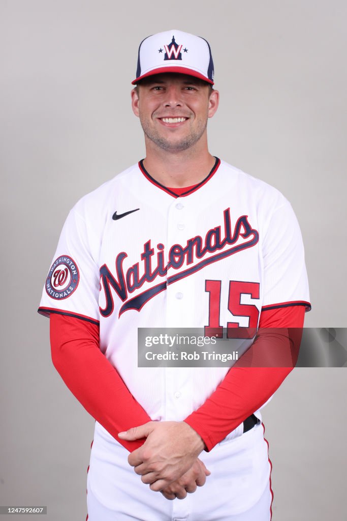 Nationals Riley Adams Riley Adams of the Washington Nationals poses for a photo during the ...