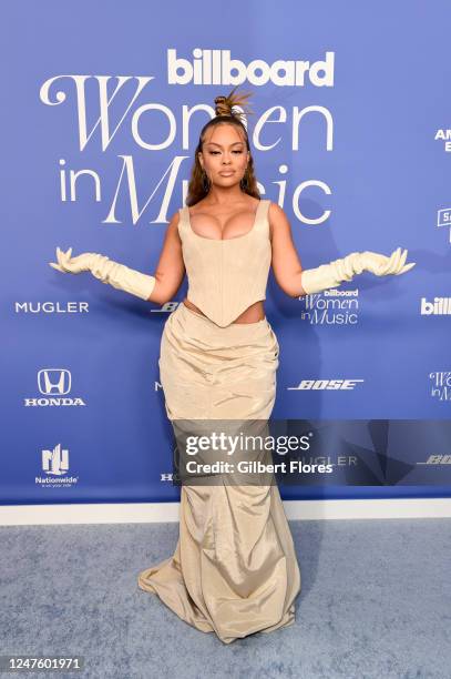 Latto at Billboard Women In Music held at YouTube Theater on March 1, 2023 in Los Angeles, California.