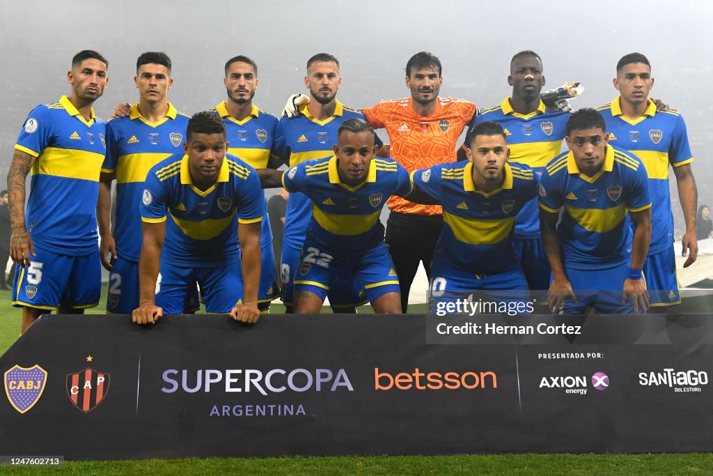 Boca Juniors v Patronato - Supercopa Argentina 2022