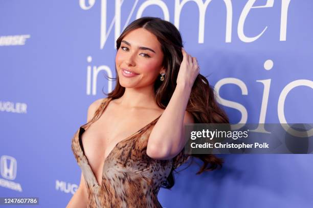 Madison Beer at Billboard Women In Music held at YouTube Theater on March 1, 2023 in Los Angeles, California.