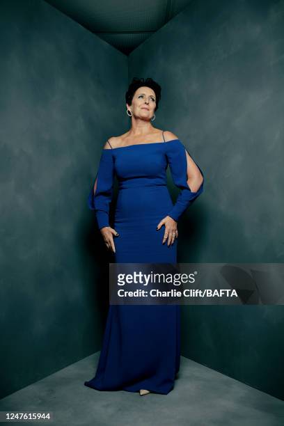 Actor Fiona Shaw is photographed for BAFTA's Virgin Media British Academy Television Awards on May 12, 2019 in London, England.