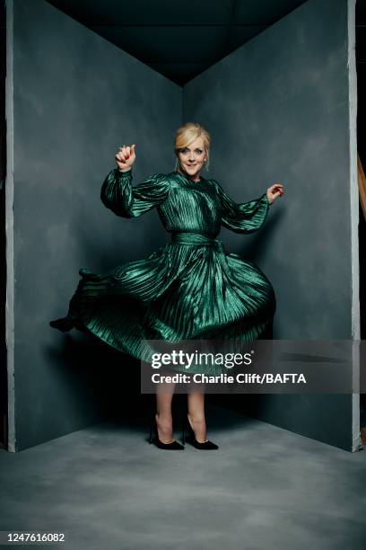 Actor Jane Krakowski is photographed for BAFTA's Virgin Media British Academy Television Awards on May 12, 2019 in London, England.