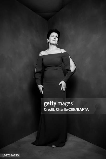 Actor Fiona Shaw is photographed for BAFTA's Virgin Media British Academy Television Awards on May 12, 2019 in London, England.