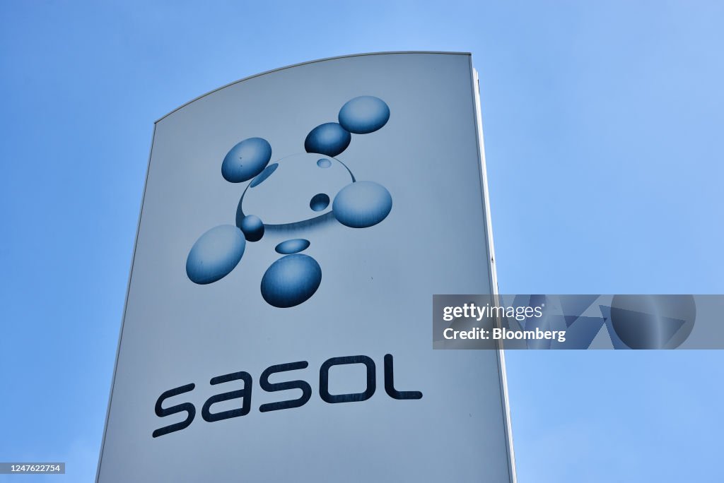 Sasel Salt A sign at the Sasol Ltd. Sasol One liquid fuels facility in... News ...