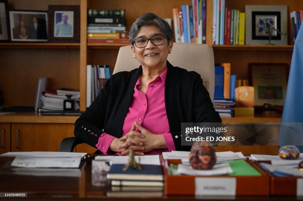 Halima Rabab UN envoy for the least developed countries Rabab Fatima poses for a ...