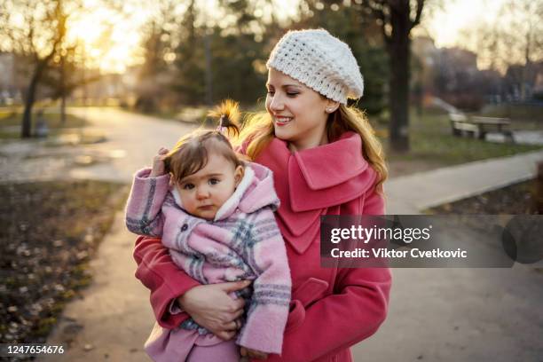 happy mother and daughter moments - aleksandra cvetkovic stock pictures, royalty-free photos & images