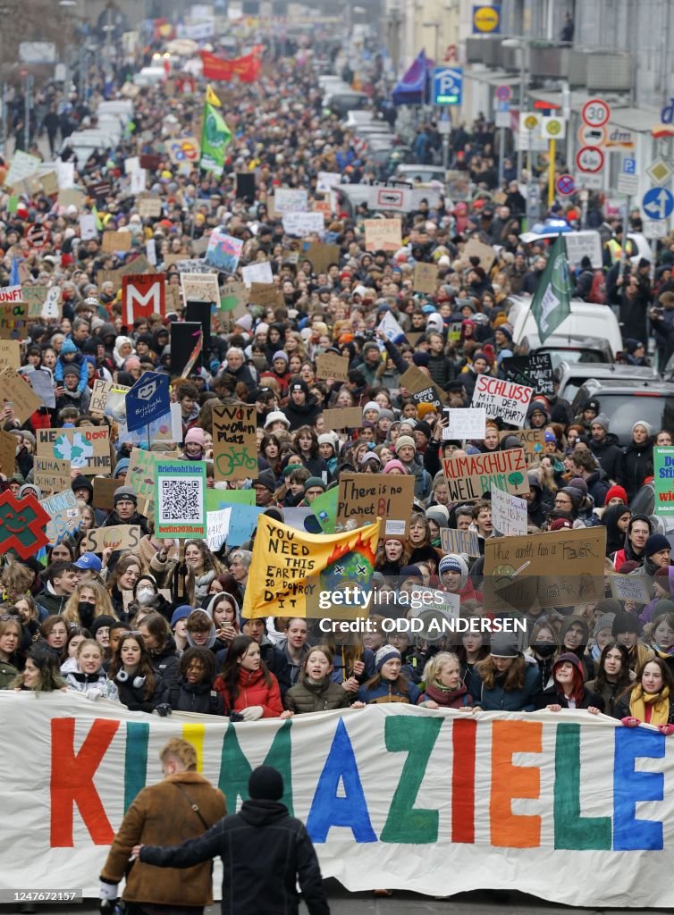 GERMANY-CLIMATE-ENVIRONMENT-STRIKE