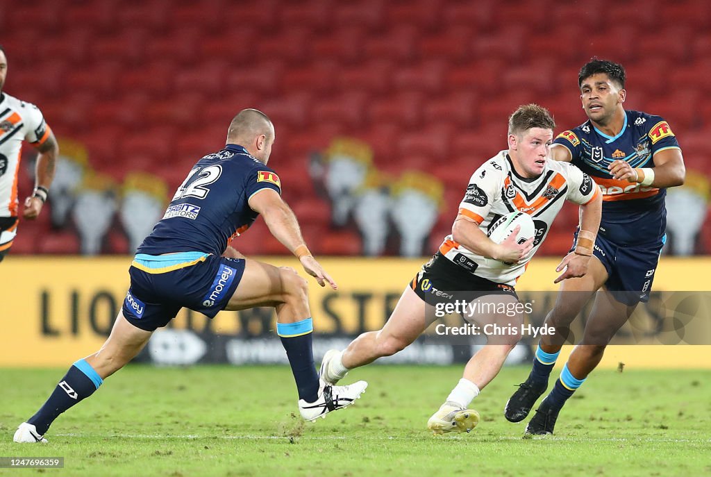 NRL Rd 4 - Titans v Tigers