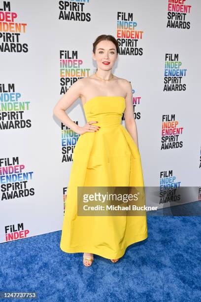 Sarah Bolger at the 2023 Film Independent Spirit Awards held on March 4, 2023 in Santa Monica, California.
