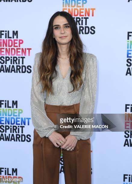 Director Jamie Dack arrives for the Film Independent Spirit Awards 38th annual ceremony in Santa Monica, California, March 4, 2023.