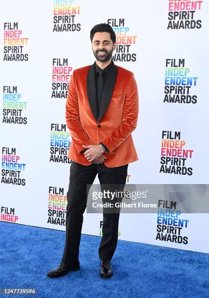 Hasan Minhaj at the 2023 Film Independent Spirit Awards held on March 4, 2023 in Santa Monica, California.