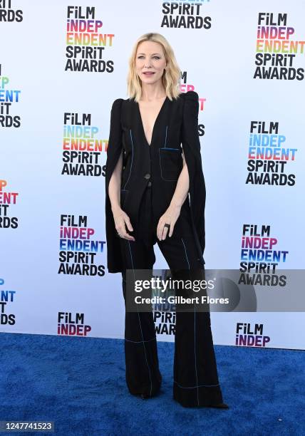 Cate Blanchett at the 2023 Film Independent Spirit Awards held on March 4, 2023 in Santa Monica, California.