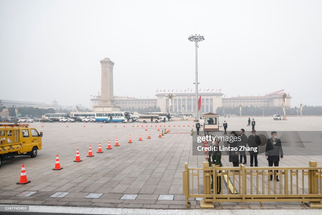 China's Leadership Holds Annual Two Sessions Political Meetings - NPC