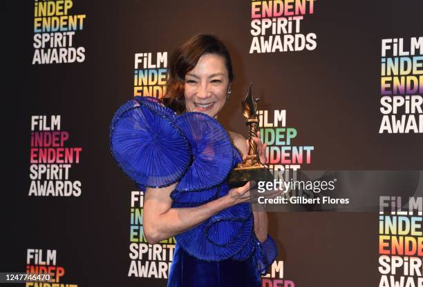 Michelle Yeoh at the 2023 Film Independent Spirit Awards held on March 4, 2023 in Santa Monica, California.
