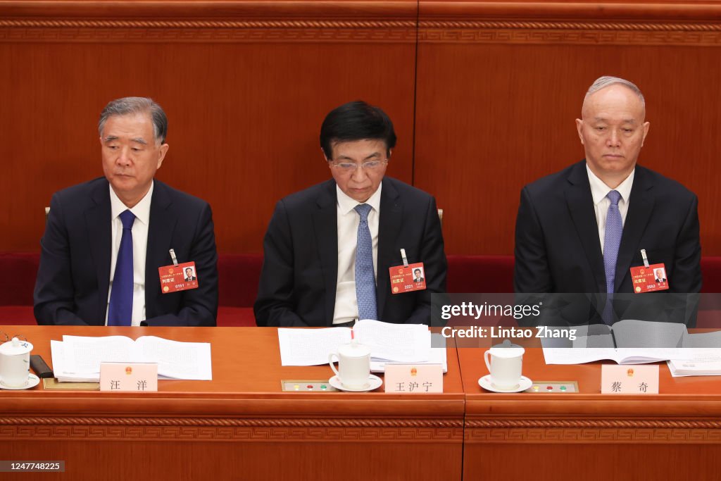 China's Leadership Holds Annual Two Sessions Political Meetings - NPC