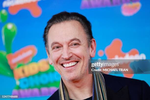 Scottish actor Steve Valentine arrives for the 36th Annual Nickelodeon Kids' Choice Awards at the Microsoft Theater in Los Angeles, California, on...