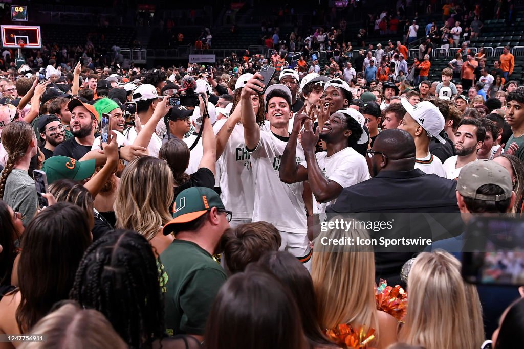 COLLEGE BASKETBALL: MAR 04 Pitt at Miami
