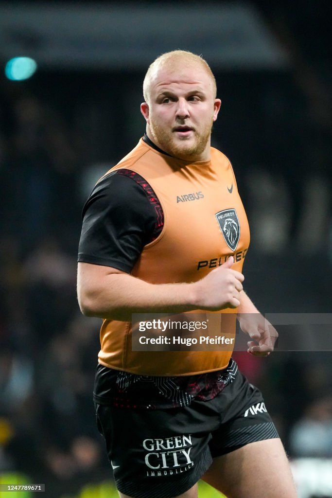 Joel MERKLER PEREZ of Stade Toulousain during the Top 14 match