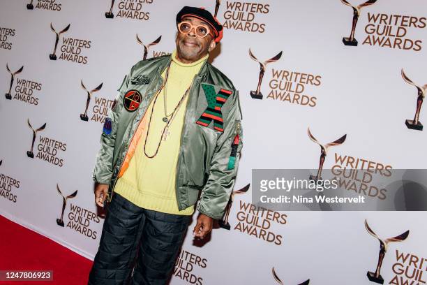 Spike Lee at the 75th Annual Writers Guild Awards held at New Yorks Edison Ballroom on March 5, 2023 in New York City.