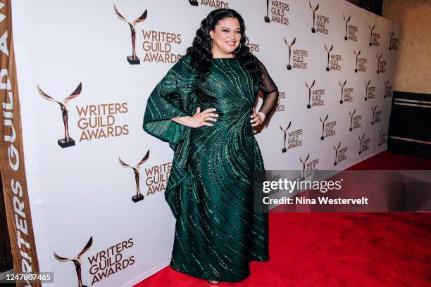 Michelle Buteau at the 75th Annual Writers Guild Awards held at New Yorks Edison Ballroom on March 5, 2023 in New York City.