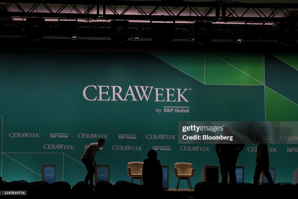 Interpass Ceraweek Workers ahead of the 2023 CERAWeek by S&P Global conference in... News ...
