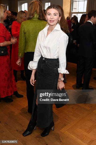 Georgia Toffolo attends Turn The Tables 2023 hosted by Tania Bryer and James Landale in aid of Cancer Research UK at BAFTA 195 Piccadilly on March 6,...