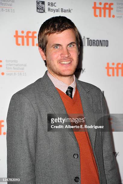 Filmmaker Jamie Linden attends "Ten Year" Premiere at Ryerson Theatre during the 2011 Toronto International Film Festival on September 12, 2011 in...