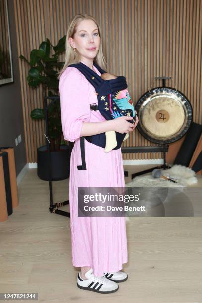 Katherine Ryan attends the launch of the new Goddess necklace by Atelier Romy, inspired by WelleCo founder Elle Macpherson and launched to mark Elle,...