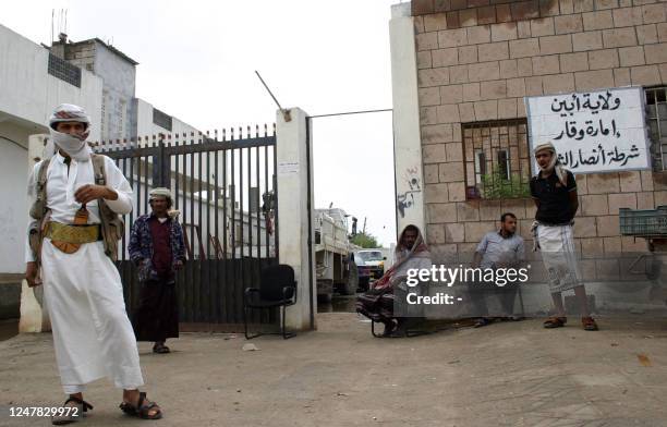 Islamist loyalists, followers of Ansar al-Sharia, an Al-Qaeda affiliate group in Yemen, are seen in the town of Jaar, in the southern Abyan province,...