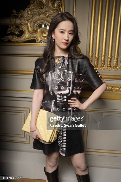 Liu Yifei at Louis Vuitton Fall 2023 Ready To Wear Runway Show on News  Photo - Getty Images