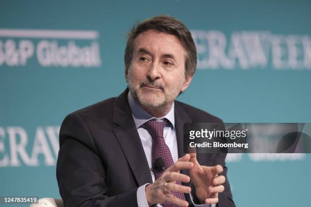 Josu Jon Imaz, chief executive officer of Repsol SA, during the 2023 CERAWeek by S&P Global conference in Houston, Texas, US, on Monday, March 6,...