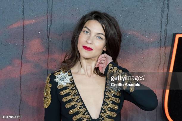 Natalia Tena attends the UK premiere of John Wick: Chapter 4 at Cineworld Leicester Square in London, United Kingdom on March 06, 2023.