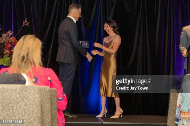 Apprentice Jockey Graduation & Induction Night at Flemington Racecourse on March 06, 2023 in Flemington, Australia.