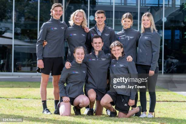 Apprentice jockeys, Beau Treloar, Caitlin Hollowood, Logan Bates, Jordyn Weatherley, Thomas Spillane, Lauren Burke, Luke Cartwright, and Sarah Field....