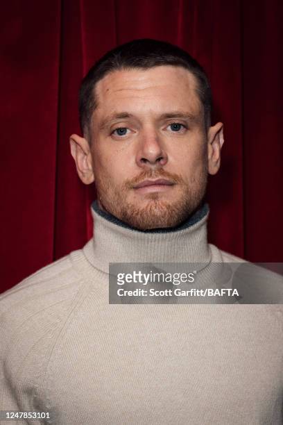 Actor Jack O'Connell is photographed for Bafta on November 29, 2022 in London, England.