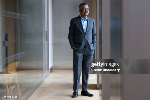 Victor Khosla, chief investment officer of Strategic Value Partners LLC, following a Bloomberg Television interview in London, UK, on Tuesday, March...