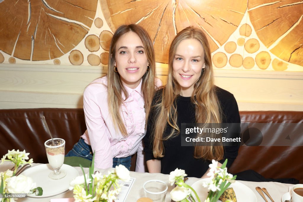 Daisy Knatchbull and Hum Fleming attend the Penelope Chilvers X India ...