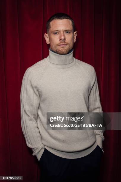 Actor Jack O'Connell is photographed for Bafta on November 29, 2022 in London, England.