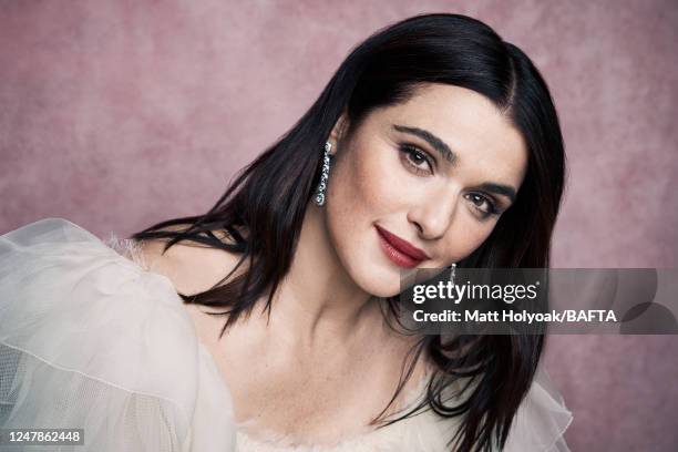 Actor Rachel Weisz is photographed at BAFTA's EE British Academy Film Awards on February 10, 2019 in London, England.