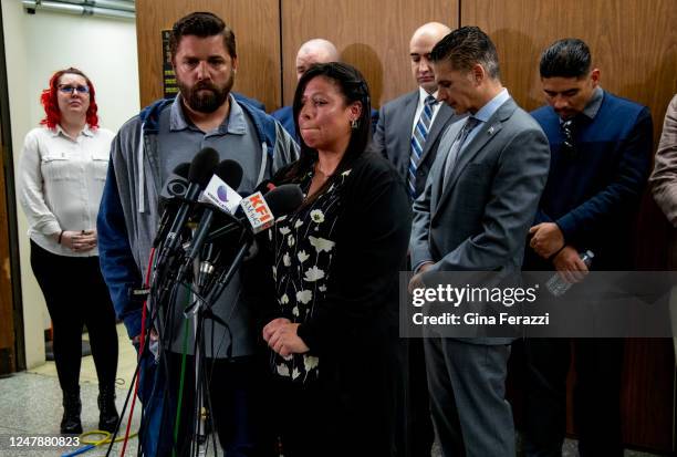 Maria and David Barron get emotional when speaking about their 10-year-old nephew Anthony Avalos, whose mother and boyfriend were just convicted of...