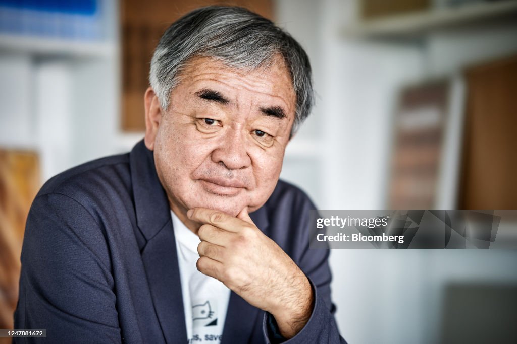 Kengo Kuma, architect and founder of Kengo Kuma and Associates, in ...