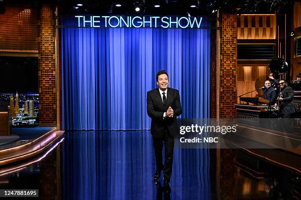 Host Jimmy Fallon opens the show on Tuesday, March 7, 2023 -- News