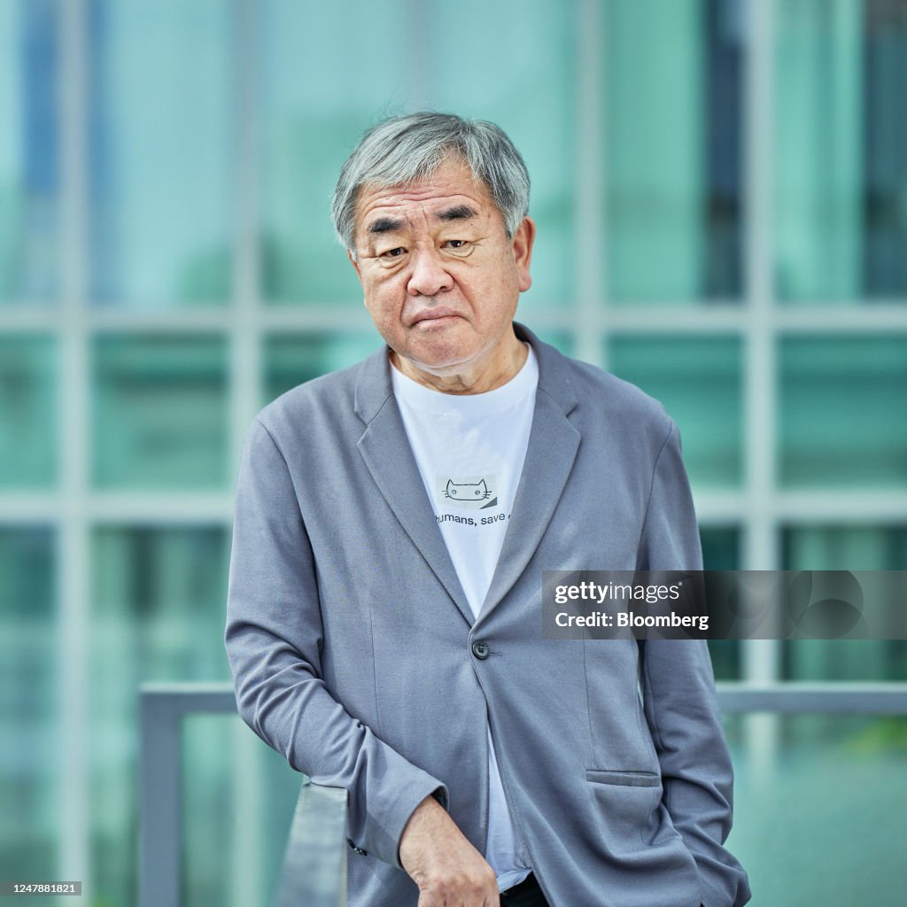 Kengo Kuma, architect and founder of Kengo Kuma and Associates, in ...