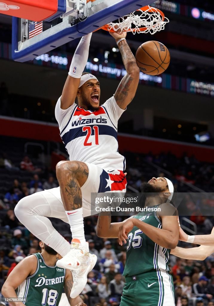 Washington Wizards v Detroit Pistons