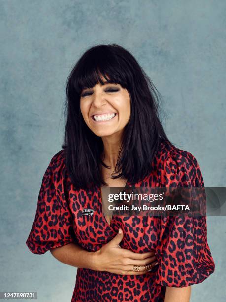 Tv presenter Claudia Winkleman is photographed for BAFTA's Virgin TV British Academy Television Awards on May 13, 2018 in London, England.