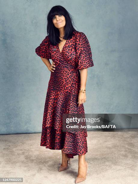 Tv presenter Claudia Winkleman is photographed for BAFTA's Virgin TV British Academy Television Awards on May 13, 2018 in London, England.