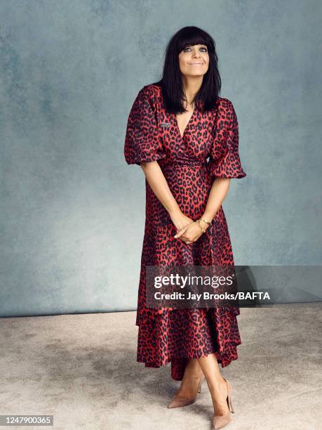 Tv presenter Claudia Winkleman is photographed for BAFTA's Virgin TV British Academy Television Awards on May 13, 2018 in London, England.